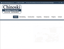 Tablet Screenshot of chinoski.com